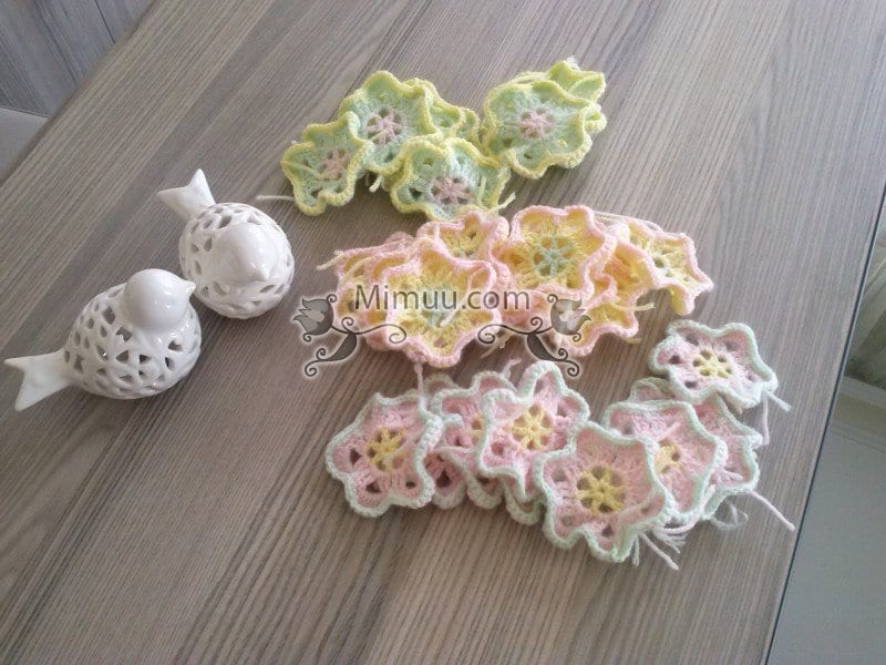 Altıgen Bebek Battaniyesi Modeli 8