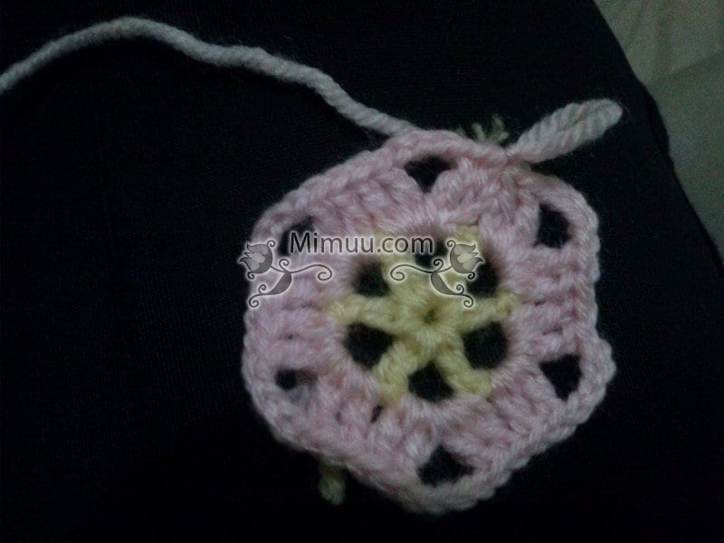 Altıgen Bebek Battaniyesi Modeli 13