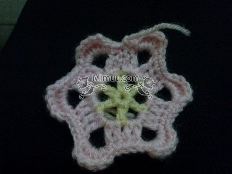 Altıgen Bebek Battaniyesi Modeli 12