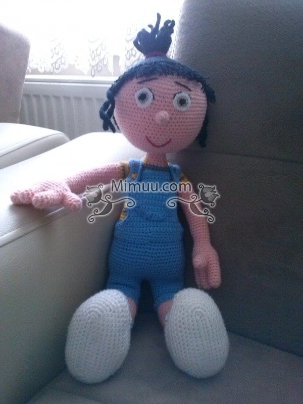 Agnes Minyon Amigurumi Bebek Örgü Şeması 3