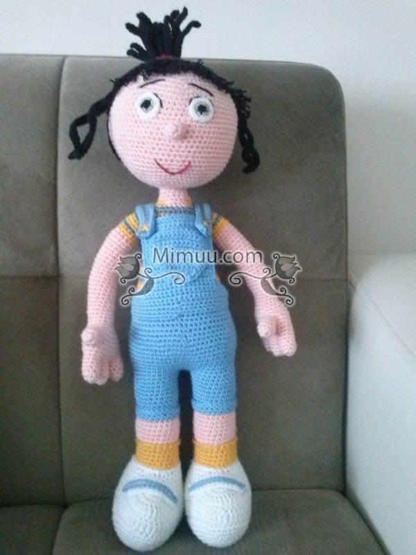 Agnes Minyon Amigurumi Bebek Örgü Şeması