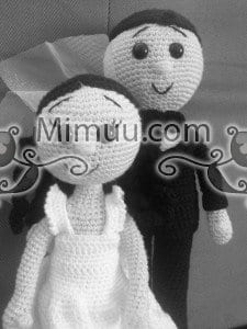 Amigurumi Gelin Damat - Resim 10