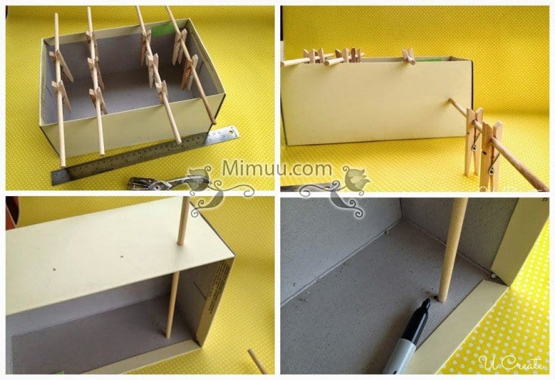 DIY Mini Langırt Masası 10