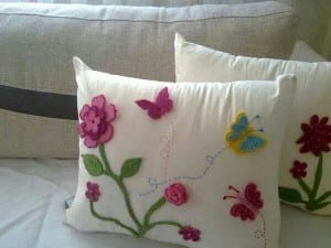 Keçe Kırlent Modelleri - Resim 3