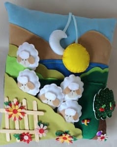 Keçe Kırlent Modelleri - Resim 35