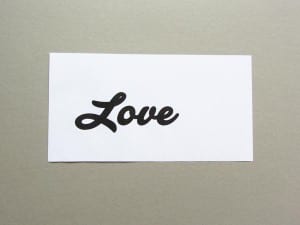 Ahşap İsim Yazılışı- Love Yapılışı 1