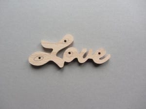 Ahşap İsim Yazılışı- Love Yapılışı 3