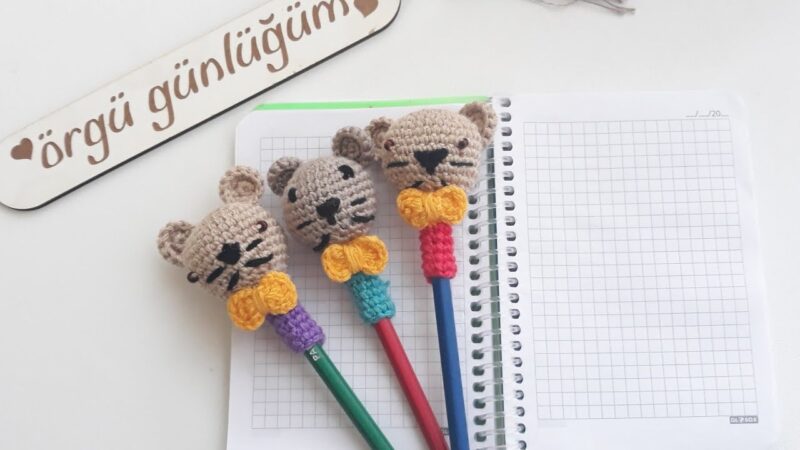 Amigurumi Kalem Süsü Yapılışı 19