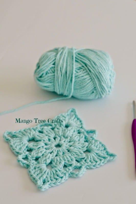 Tığ İşi Kare Desen Yapılışı