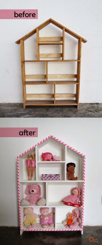 Ahşap Ev Raf Boyama Nasıl Yapılır ? 7