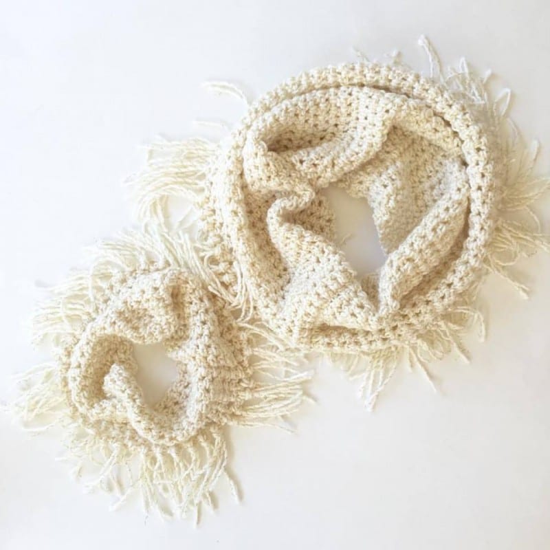 Tığ İşi Anne- Kız  Boyunluk Yapılışı