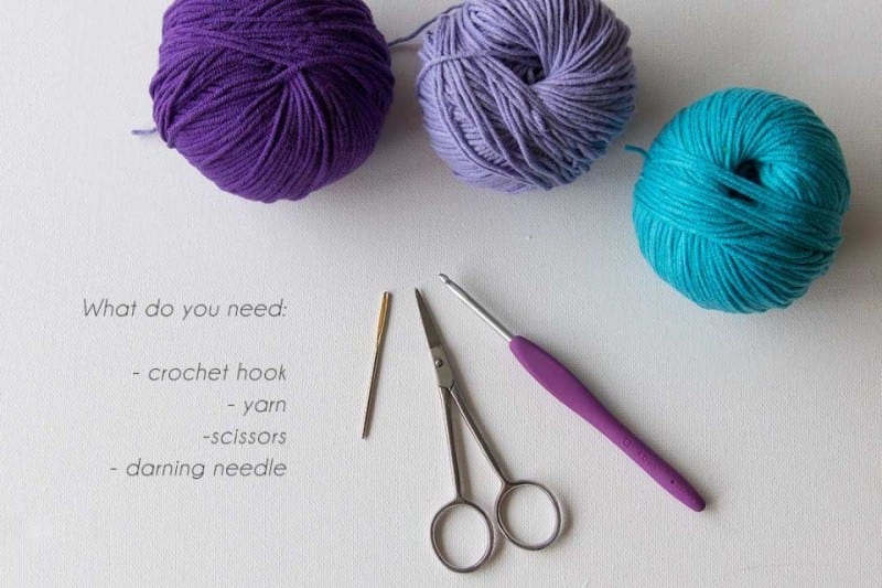 Tığ İşi Dalgalı Bebek Battaniyesi Modeli 13