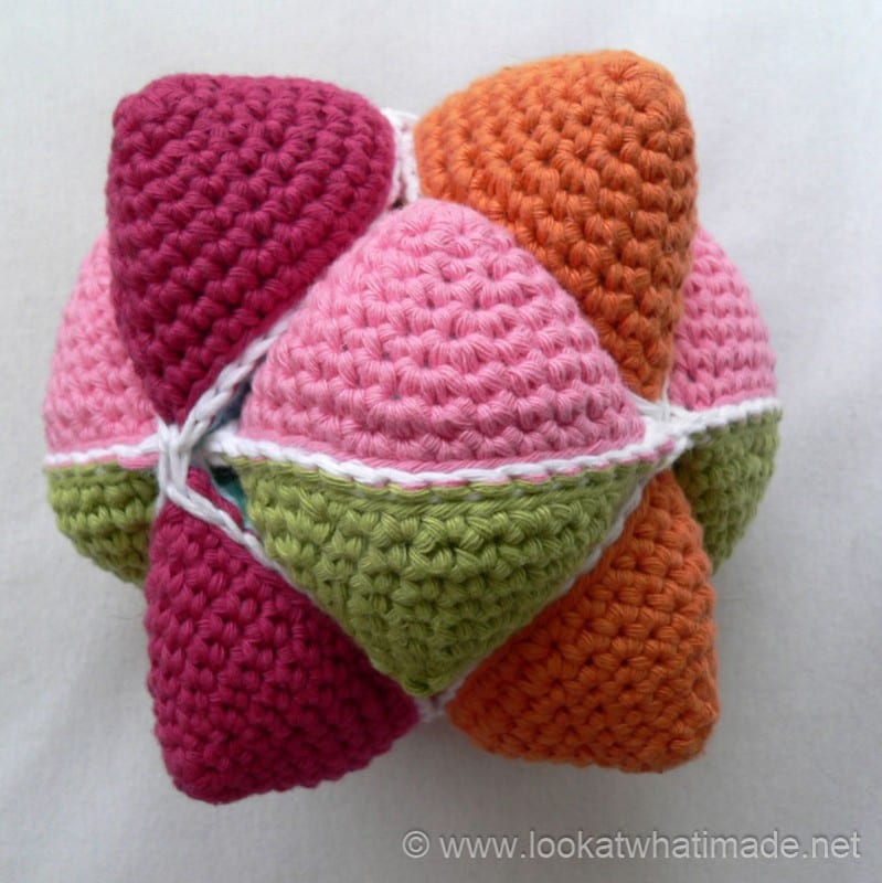 Amigurumi Yıldız Puzzle Top Yapılışı 11