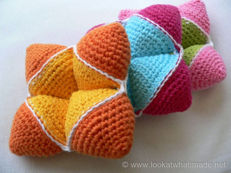 Amigurumi Yıldız Puzzle Top Yapılışı 15