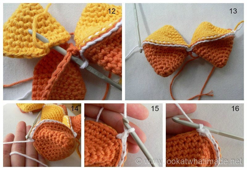 Amigurumi Yıldız Puzzle Top Yapılışı 4