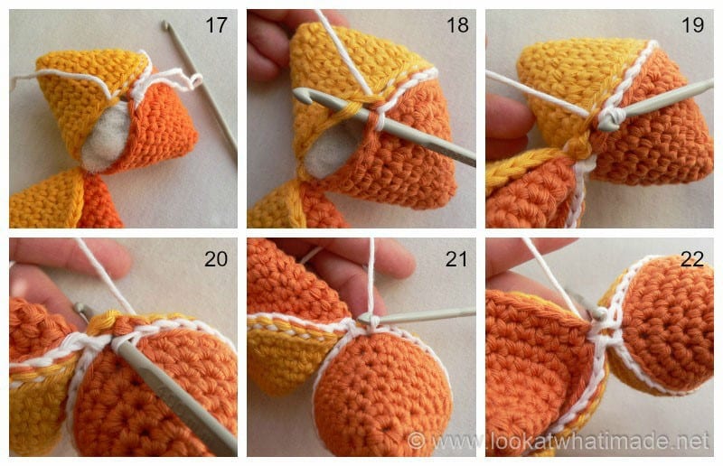 Amigurumi Yıldız Puzzle Top Yapılışı 5