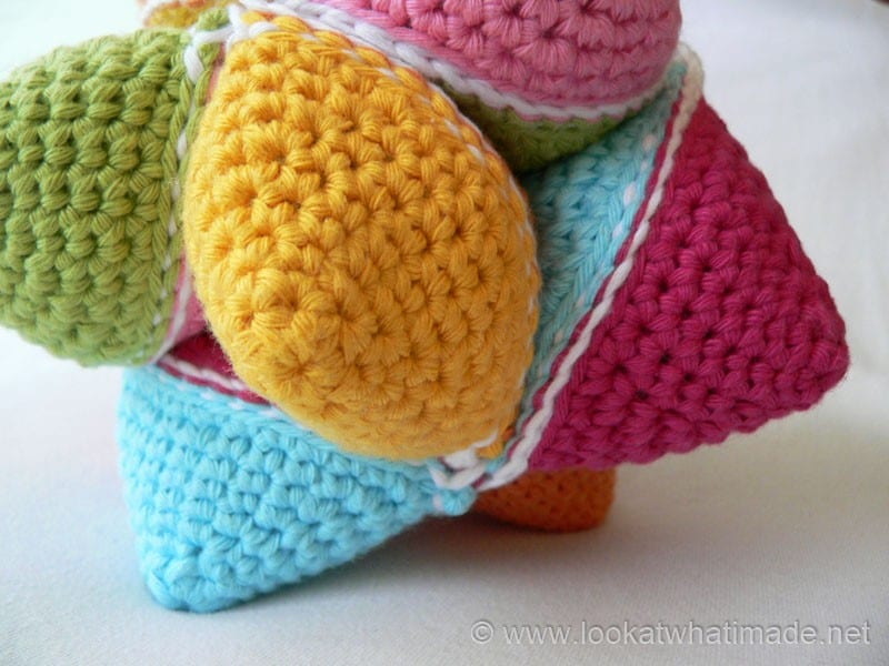 Amigurumi Yıldız Puzzle Top Yapılışı 8