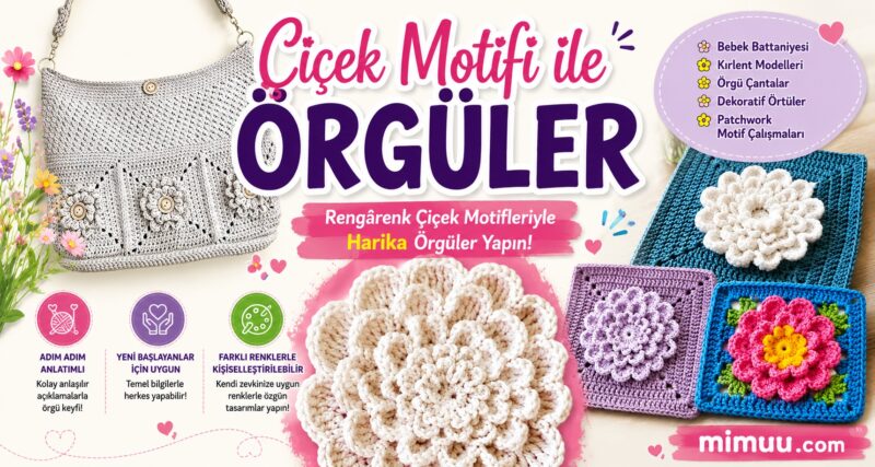 Anlatımlı Kırçiçeği Bebek Battaniyesi 1