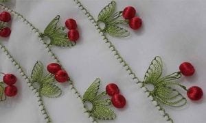 En Yeni İğne Oyası Havlu Kenarı Örnekleri - İğne Oyası Modelleri 40