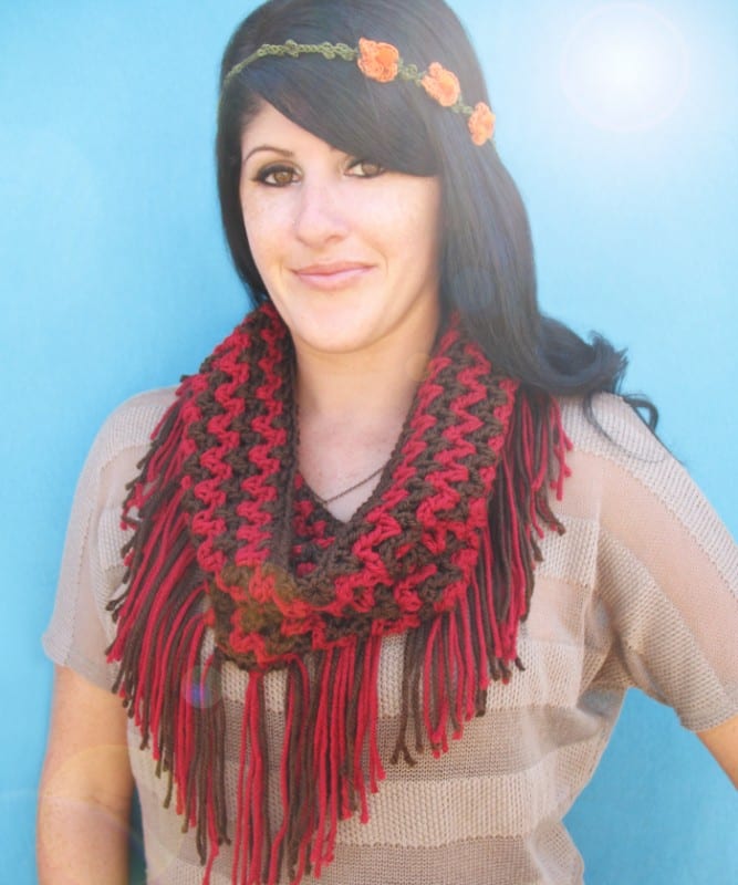 Tığ İşi Boyunluk Yapılışı 10