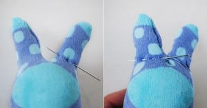 Çoraptan Tavşan Nasıl Yapılır ? 12