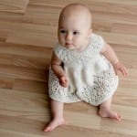 Kız Bebeklere Örgü Elbise Modelleri 101