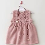 Kız Bebeklere Örgü Elbise Modelleri 108