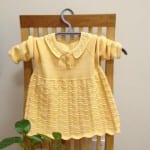 Kız Bebeklere Örgü Elbise Modelleri 115