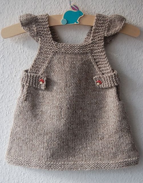 Kız Bebeklere Örgü Elbise Modelleri 120