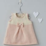 Kız Bebeklere Örgü Elbise Modelleri 126