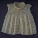 Kız Bebeklere Örgü Elbise Modelleri 137