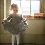 Kız Bebeklere Örgü Elbise Modelleri 140