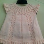 Kız Bebeklere Örgü Elbise Modelleri 150