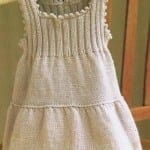 Kız Bebeklere Örgü Elbise Modelleri 151