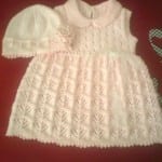 Kız Bebeklere Örgü Elbise Modelleri 152