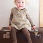 Kız Bebeklere Örgü Elbise Modelleri 20