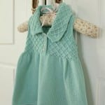 Kız Bebeklere Örgü Elbise Modelleri 24