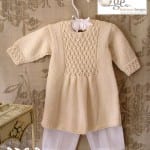 Kız Bebeklere Örgü Elbise Modelleri 38