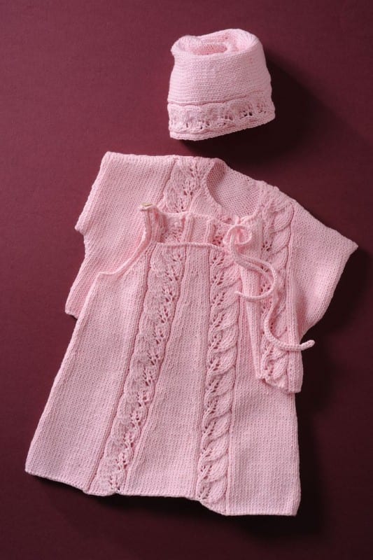Kız Bebeklere Örgü Elbise Modelleri 51