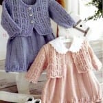 Kız Bebeklere Örgü Elbise Modelleri 52