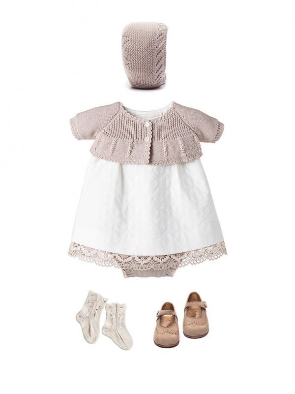 Kız Bebeklere Örgü Elbise Modelleri 56