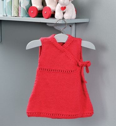 Kız Bebeklere Örgü Elbise Modelleri 93