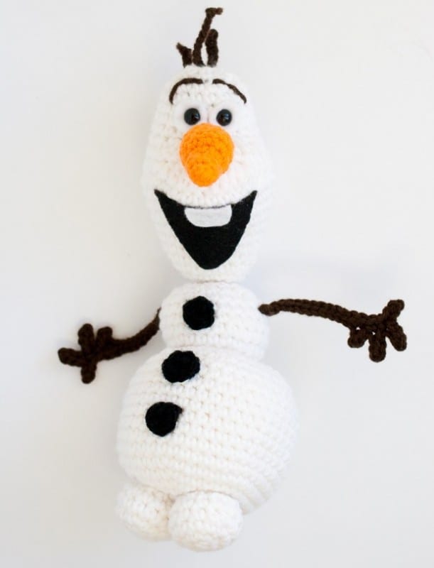 Amigurumi Frozen Olaf Free Pattern 3