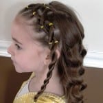 Çocuk Saçı Örgü Modelleri 16