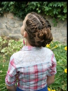 Çocuk Saçı Örgü Modelleri - Resim 3