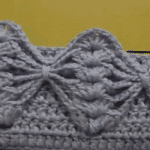 Videolu Kelebek Desenli Battaniye Yapılışı