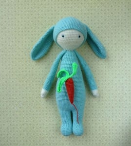 Amigurumi Lalylala Tavşan Bebek Tarifi - Amigurumi Lalylala Free Pattern 14