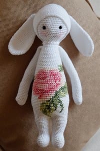 Amigurumi Lalylala Tavşan Bebek Tarifi - Amigurumi Lalylala Free Pattern 4