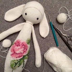 Amigurumi Lalylala Tavşan Bebek Tarifi - Amigurumi Lalylala Free Pattern 5