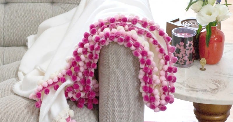 Battaniye Kenarına Ponpon Nasıl Yapılır ? 3